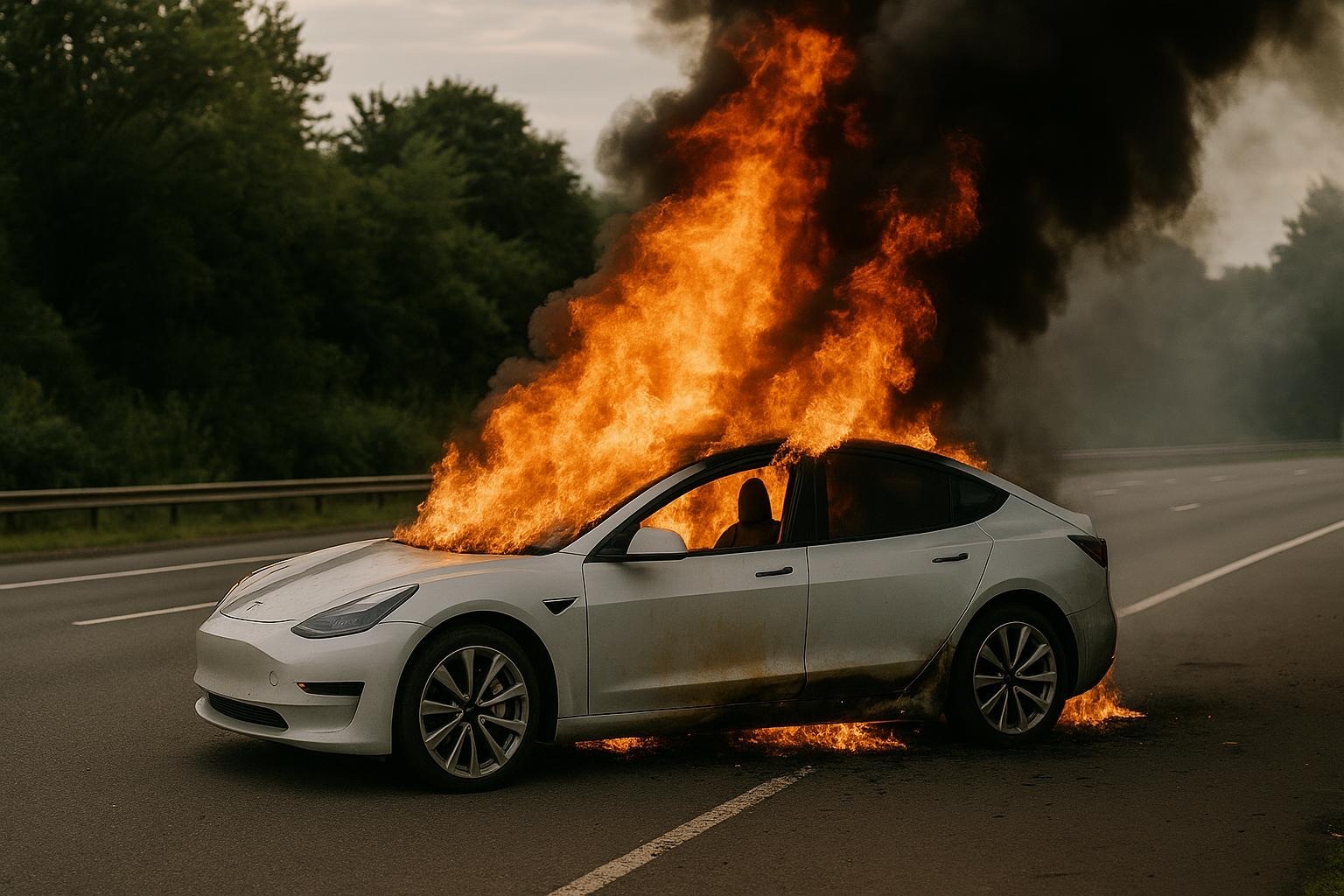 Trapped and Burning: How Tesla Doors Killed Samuel Tremblett