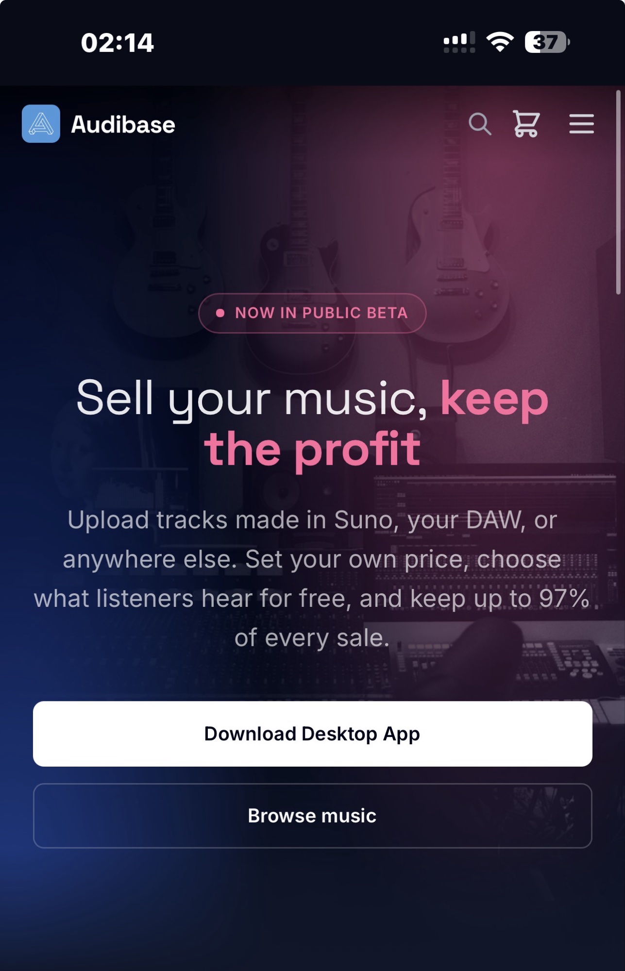 Audibase Bets Big on AI Music When Everyone Else Runs Scared