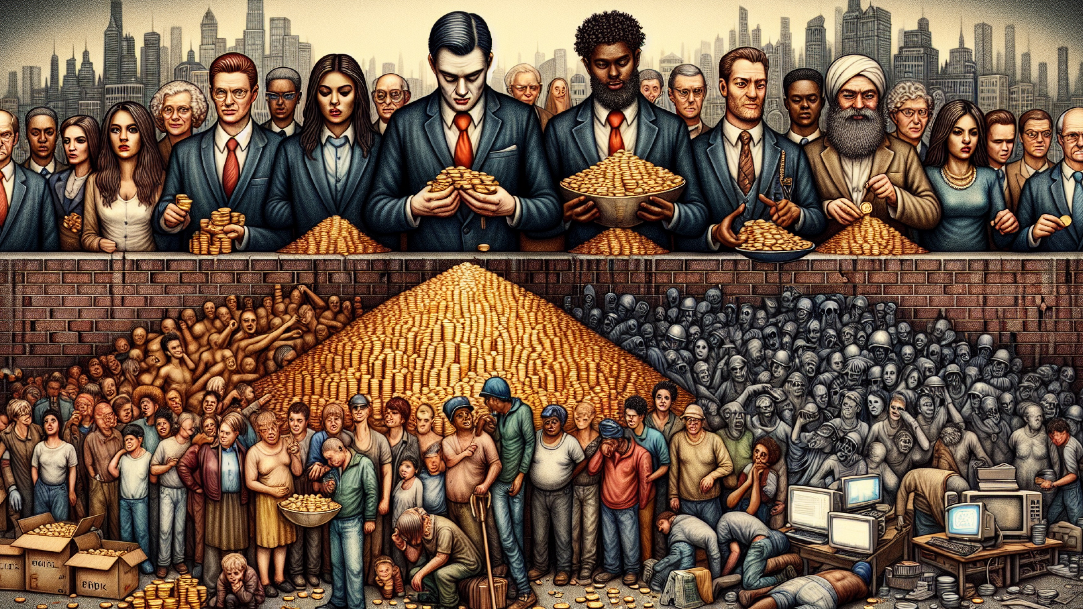 AI Billionaires Hoard Trillions While Jobs Vanish