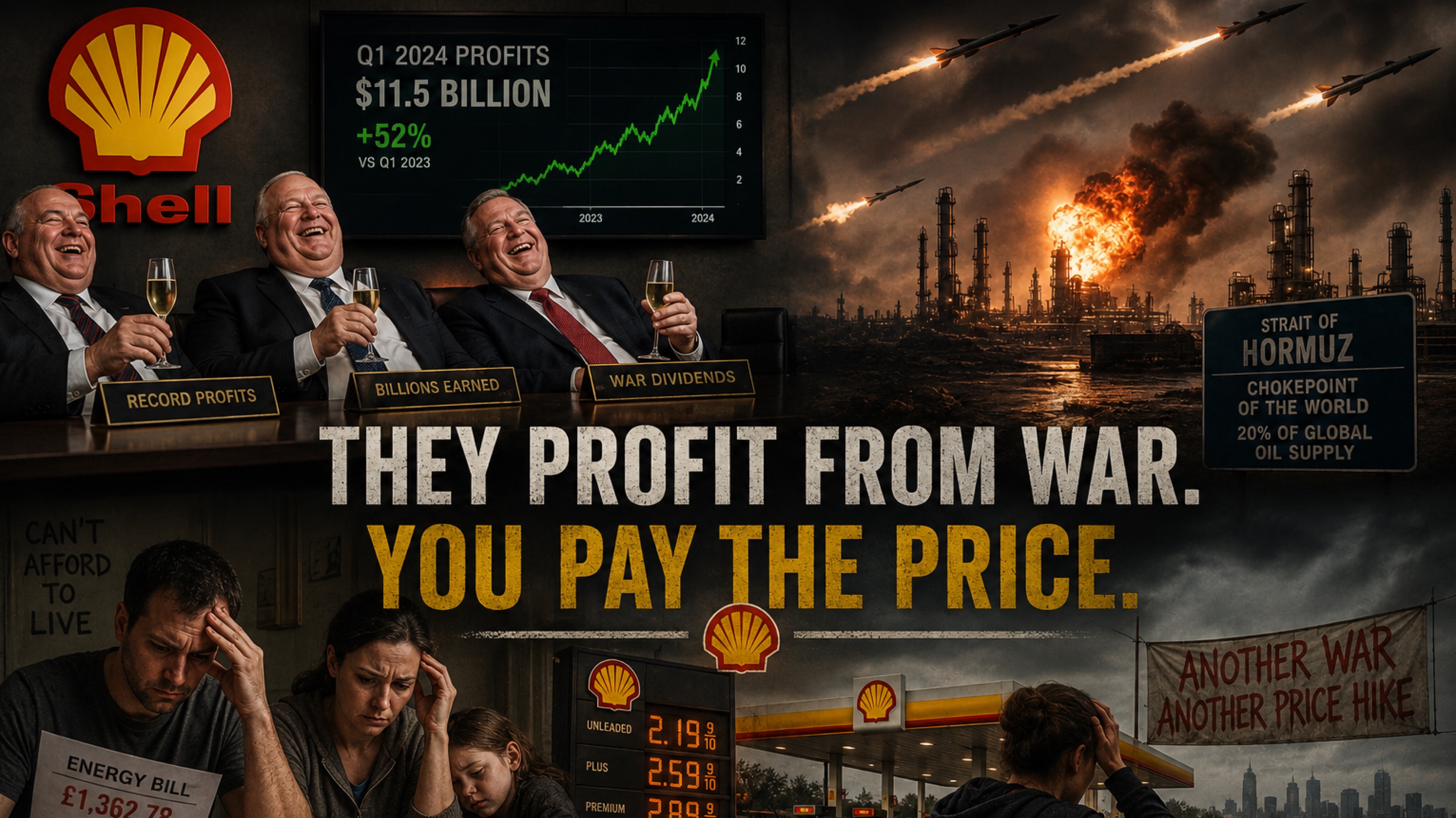 Shell Profits From Human Misery