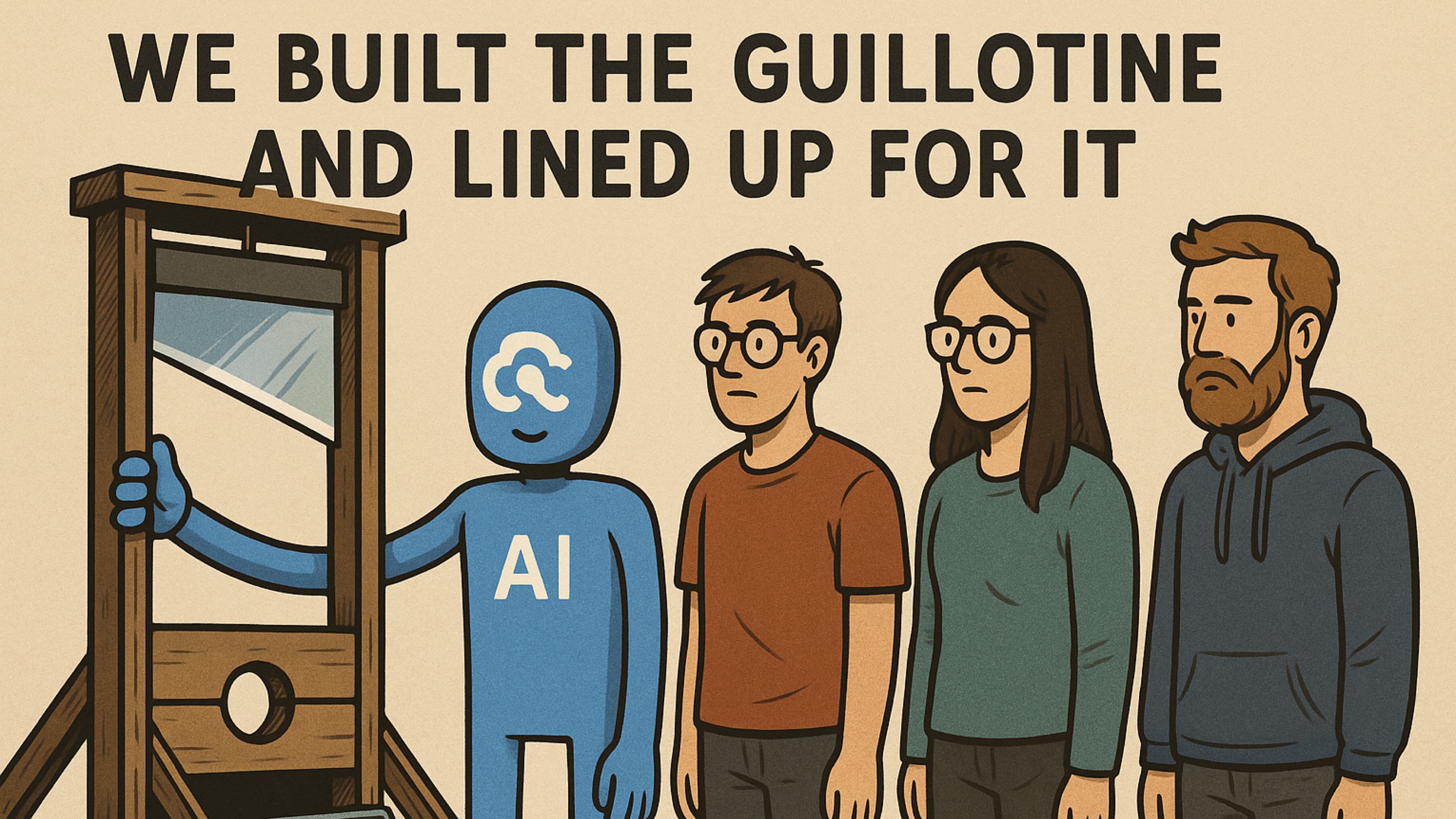 We Built the Guillotine and Lined Up for It