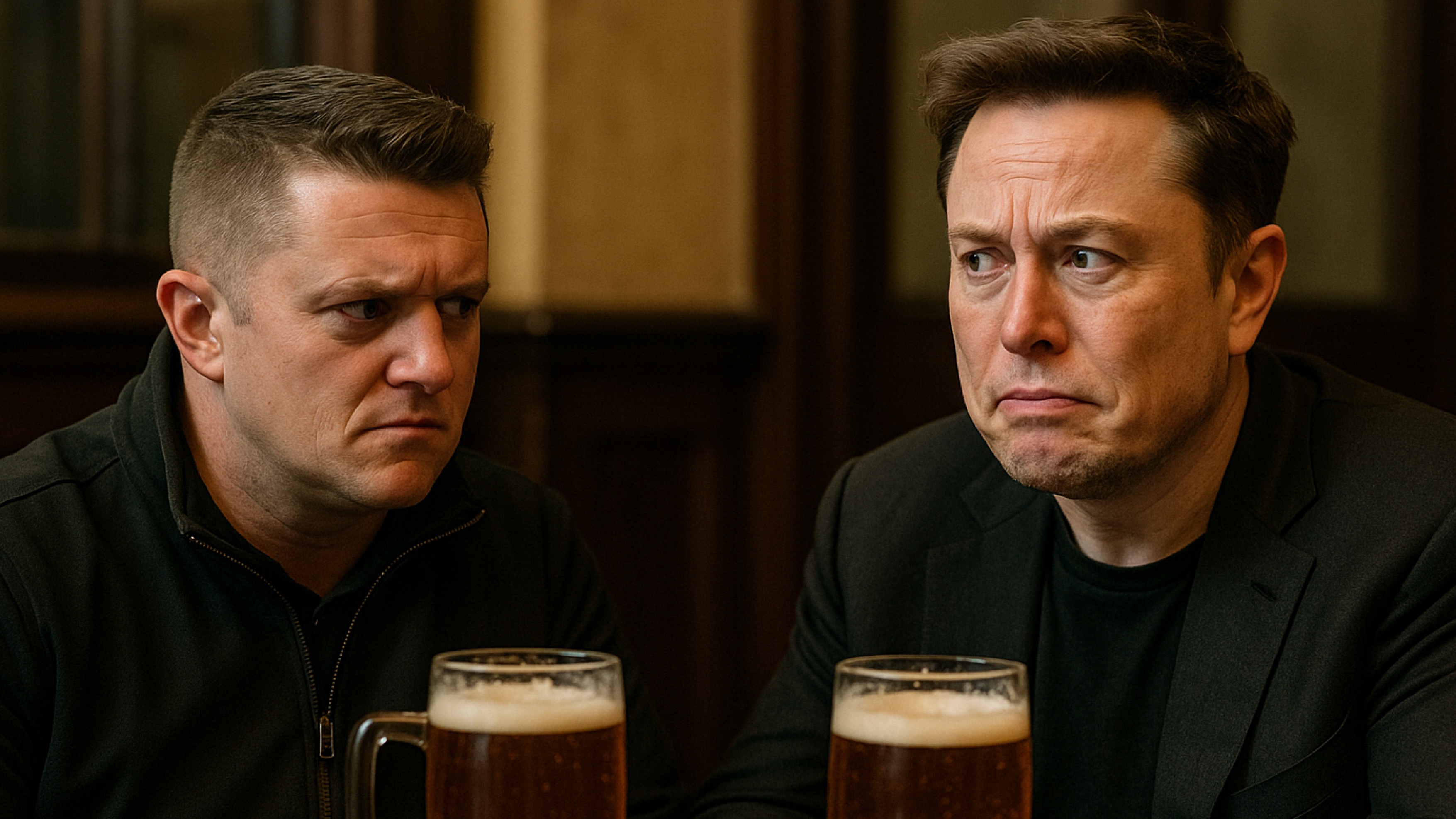 Tommy and Elon Walk Into a Pub. Then What?