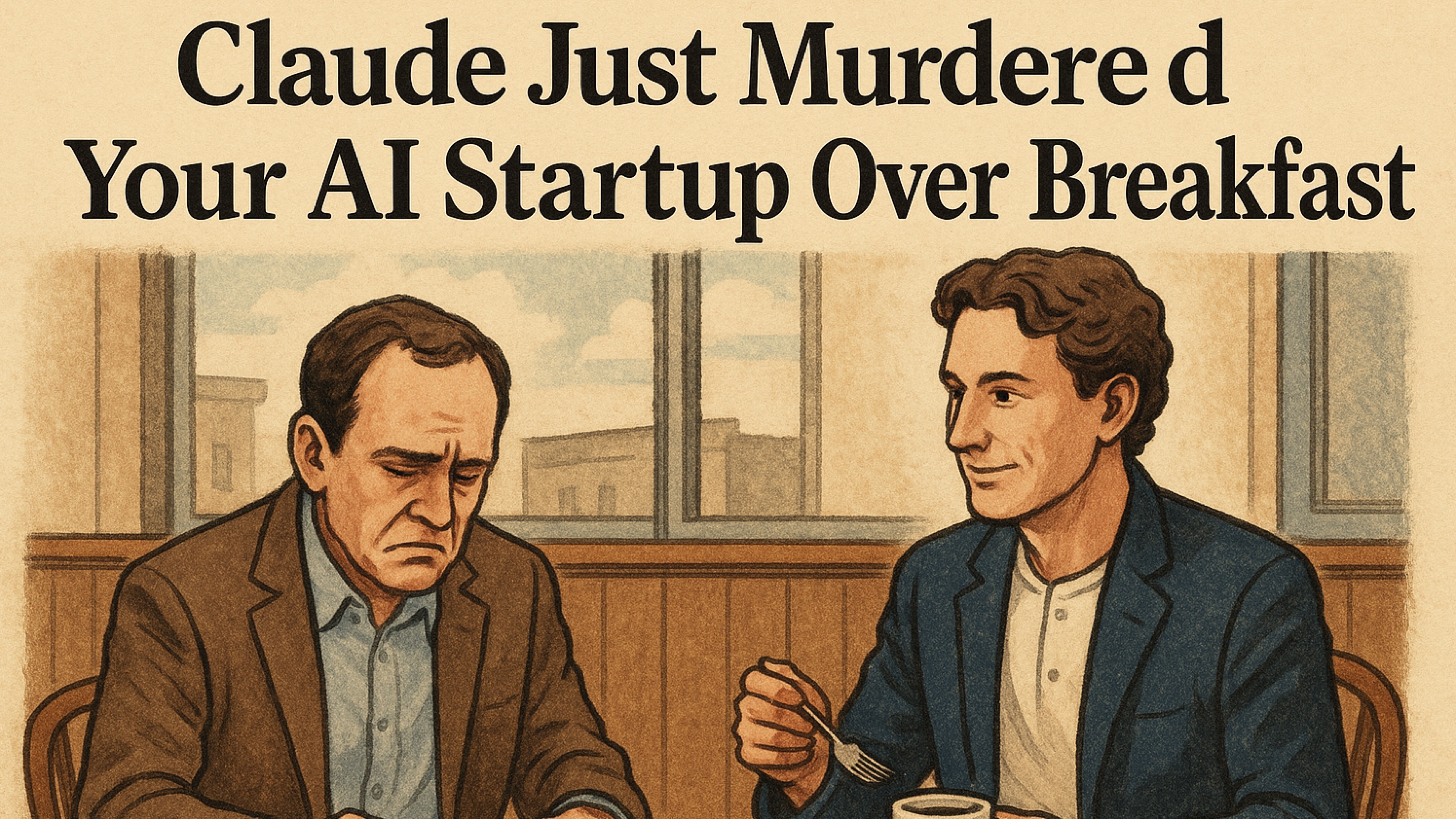 Claude Just Murdered Your AI Startup Over Breakfast