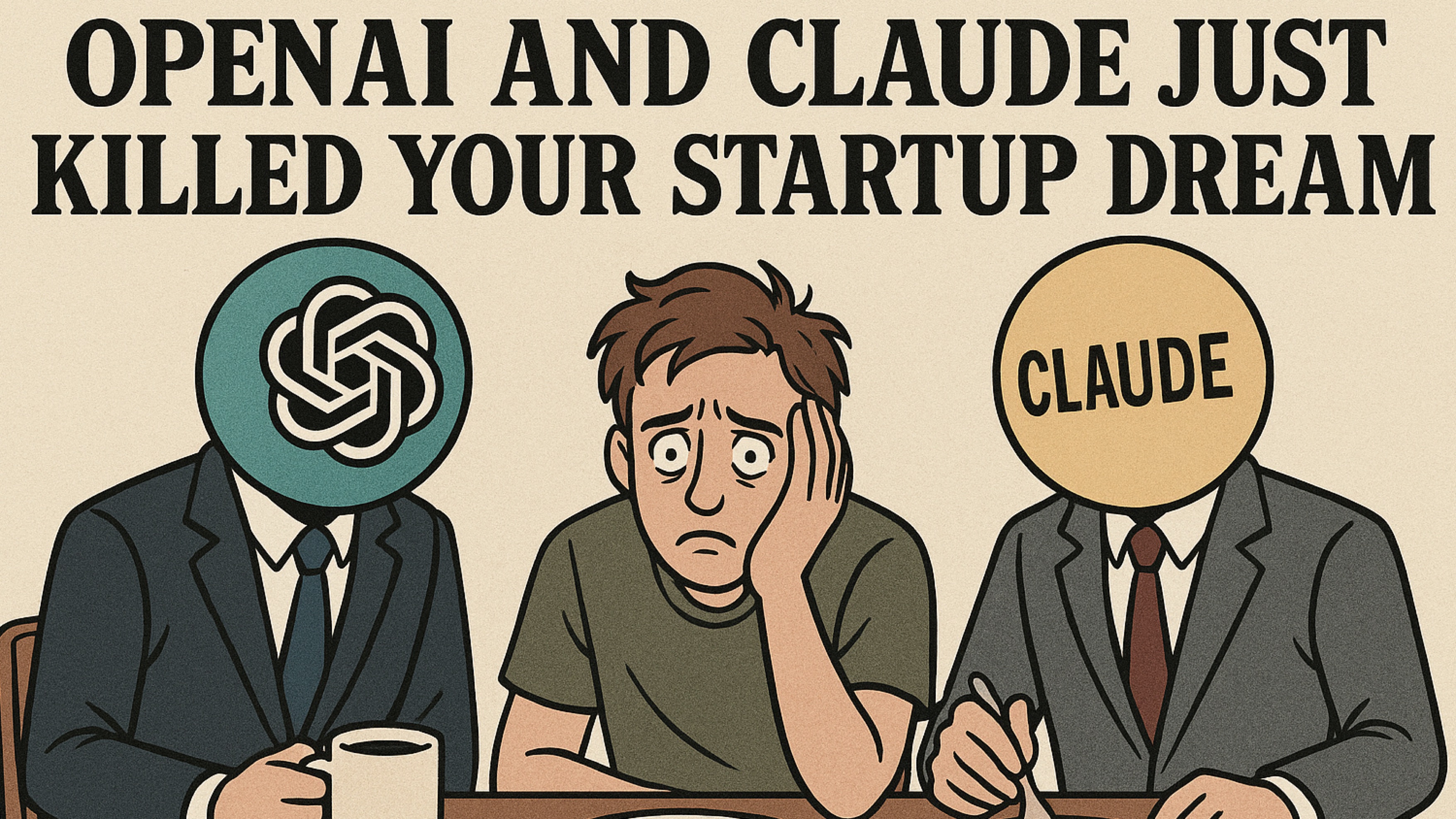 Claude acaba de destruir tu startup de IA durante el desayuno